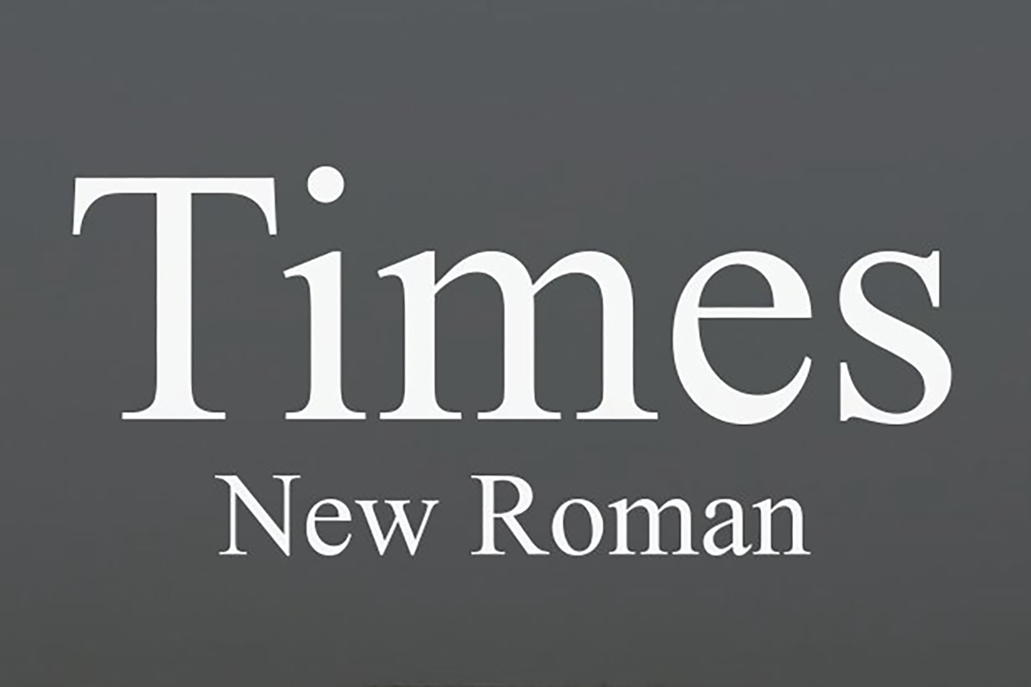 Times New Roman: la historia detrás de la fuente que cambió la forma en ...